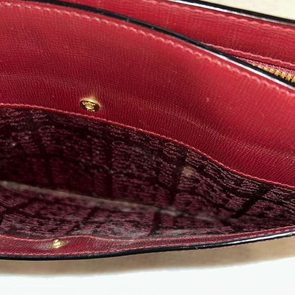 Cartier Red Leather Clutch Bag - Picture 10 of 14